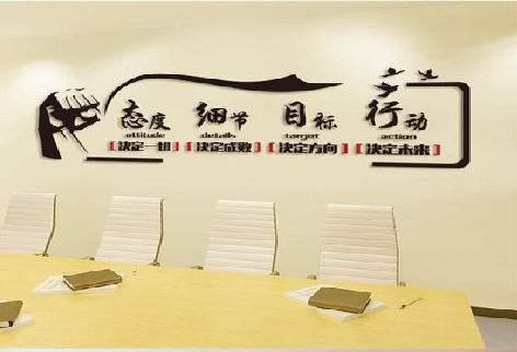 都昌企业文化墙主要展示什么？