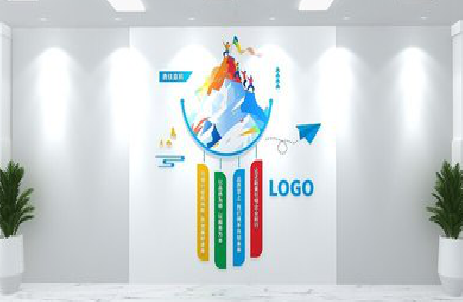 都昌公司企业形象墙的工艺材料有哪些？